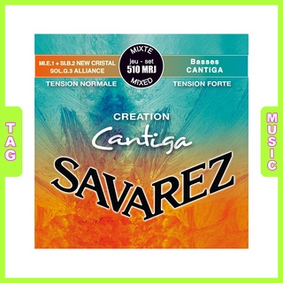 Dây nylon đàn guitar classic savarez 510mrj/ creation cantiga / mixed tension chính hãng france