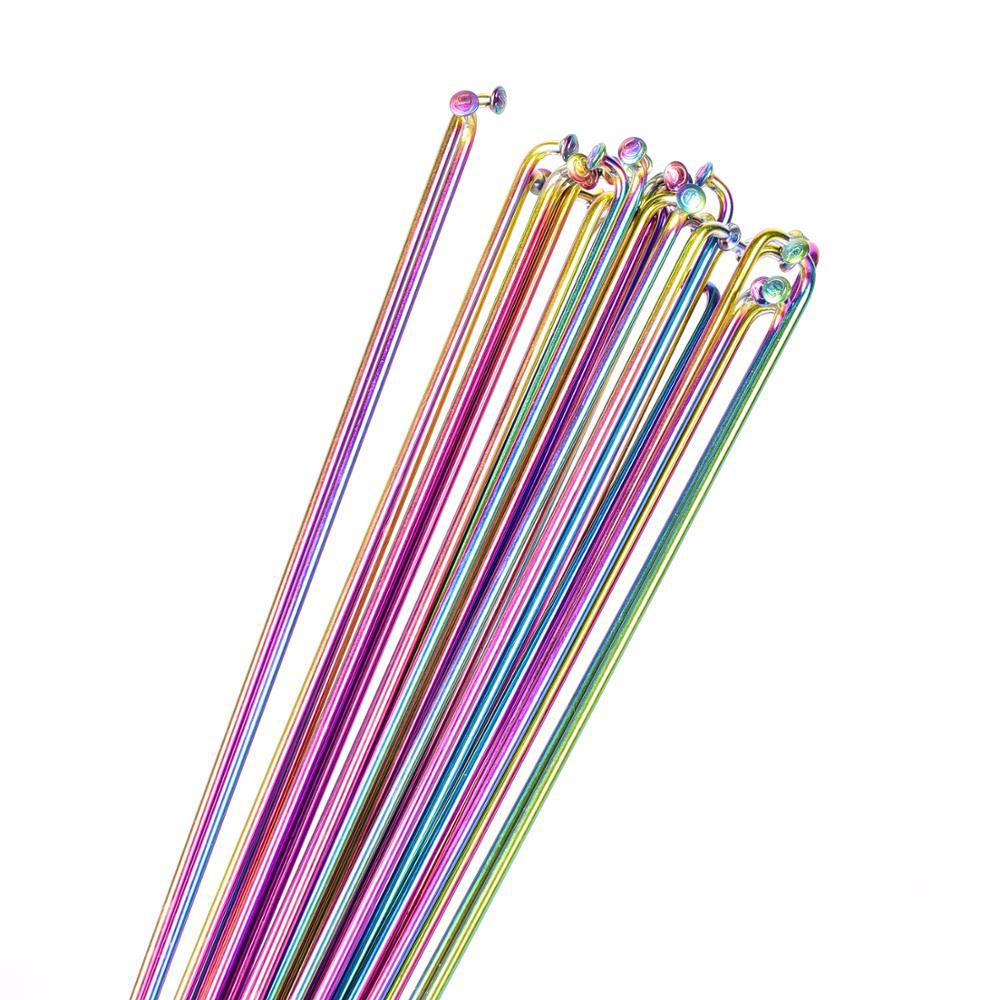 Căm Xe Đạp Leo Núi Chất Liệu Inox 304 Kích Thước 29 Inch Màu Cầu Vồng