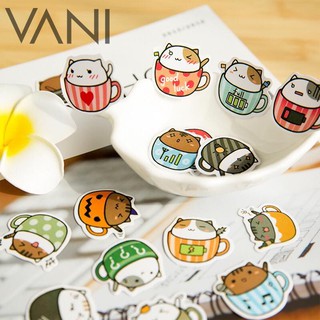 SET BỘ 46 MIẾNG DÁN STICKER DÁN HÌNH TRANG TRÍ - VANI STORE [VPP00025]