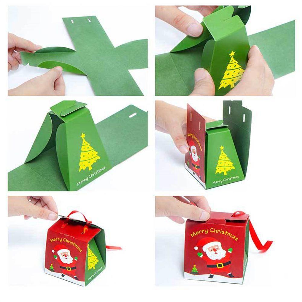 Bộ 5 Hộp Quà Tặng Giáng Sinh Dễ Thương