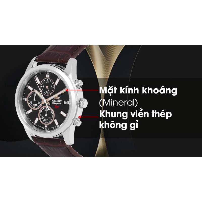 Đồng hồ Nam Orient chính hãng FKU00005T0/ SKU00005T0 Dây Da 41.8mm