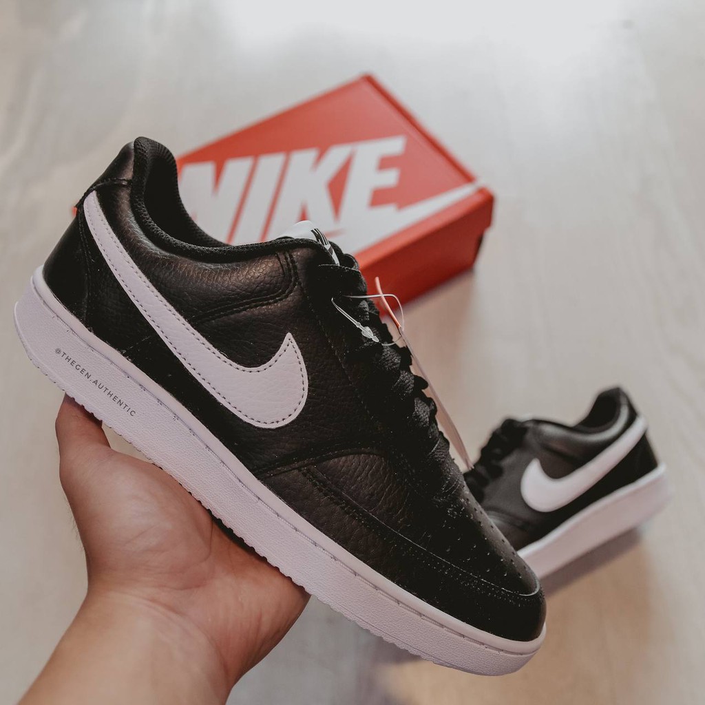 Giày nike court vision low - CD5463001-đen