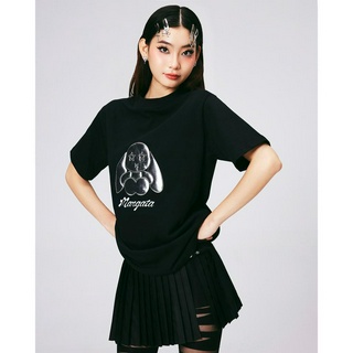 Váy xếp ly, xẻ cao Mangata (Pleated Skirt)