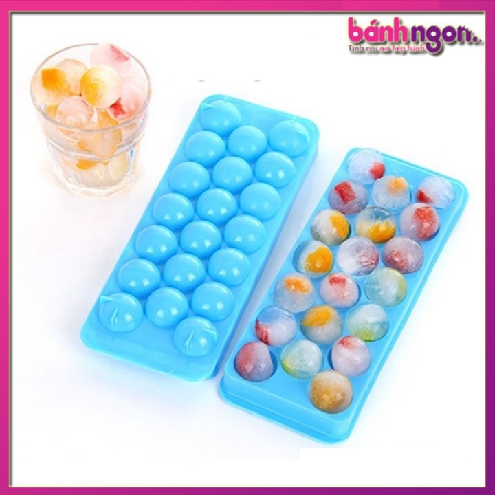 KHUÔN NHỰA LÀM THẠCH RAU CÂU,ĐÁ BI 20 VIÊN