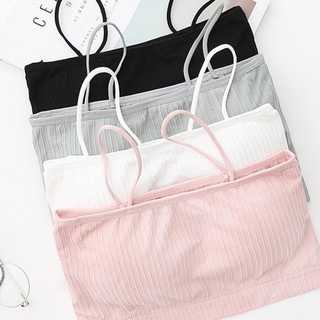 Áo bra quây cotton có đệm ngực