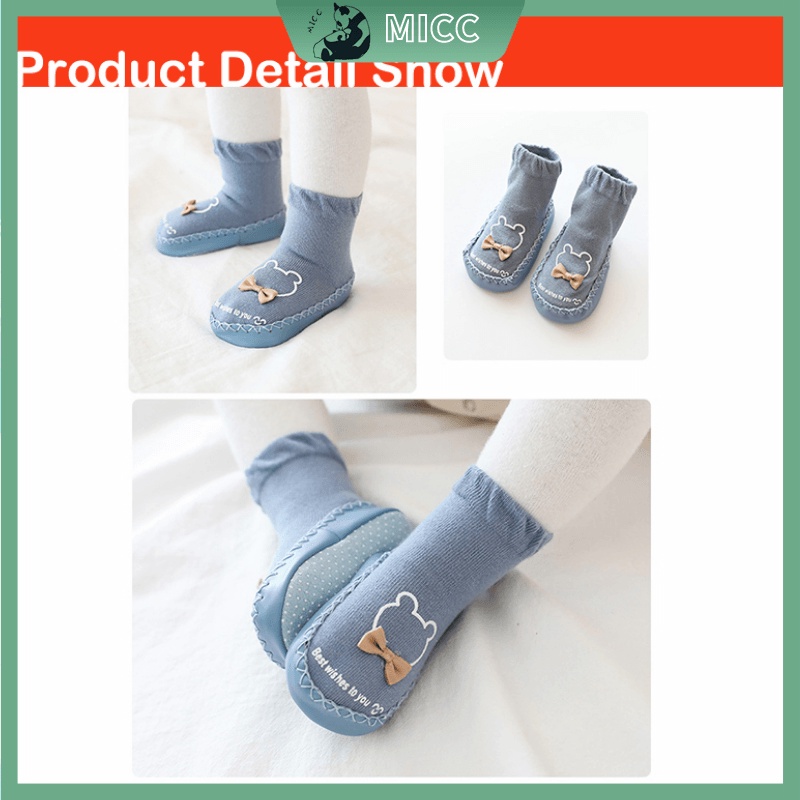 Đôi vớ kiểu giày mềm mại nhiều màu sắc tùy chọn đáng yêu dành cho em bé