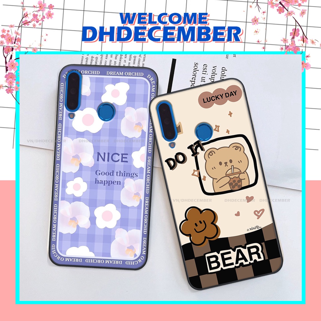 Ốp lưng Huawei P30 LITE in hình gấu K@ws, gấu nâu, dor@emon RẺ- ĐẸP- BỀN