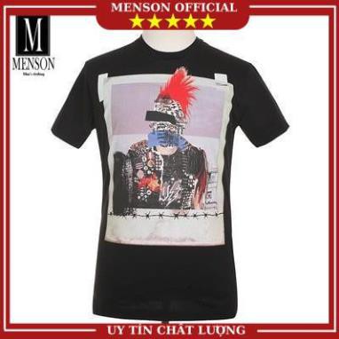 Áo Thun Nam, Áo Phông Nam Cao Cấp Cổ Tròn Ngắn Tay In Hình 3D đẹp 100% Cotton Chất Mát MENSON M1165 !