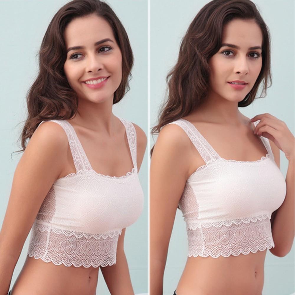 HS Áo Tank Top Phối Ren Hoa Thiết Kế Quyến Rũ Cho Phái Nữ