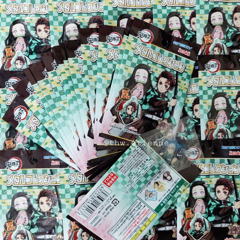 (SẴN) Pack nhân phẩm Kimetsu no Yaiba/KNY (metal mini keychain)