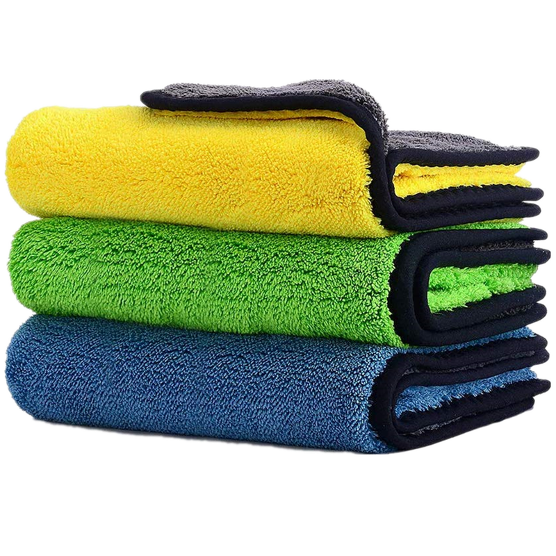 MICROFIBER Khăn Vi Sợi Vệ Sinh Xe Ô Tô Tiện Lợi