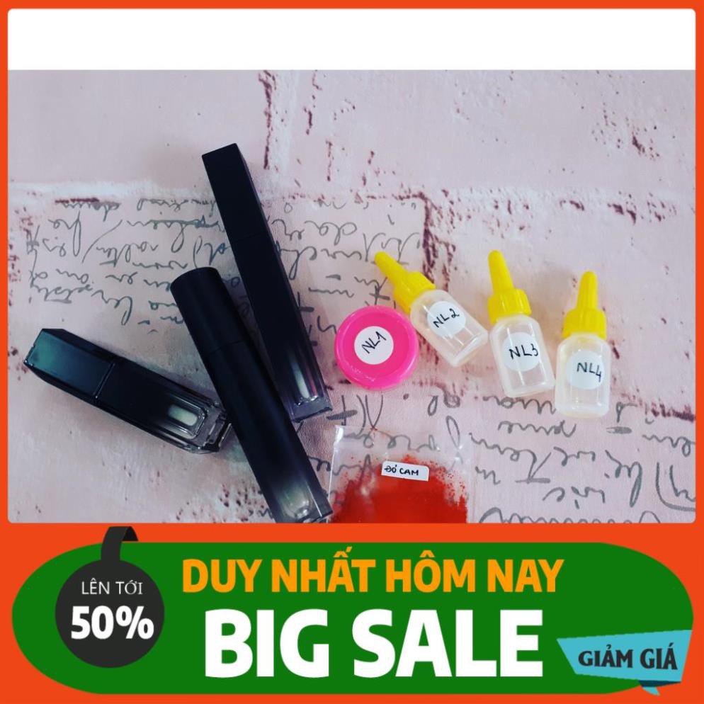 Bộ Kit Làm 2 Thỏi Son Kem Lì Nhiều Màu Hot Hit *