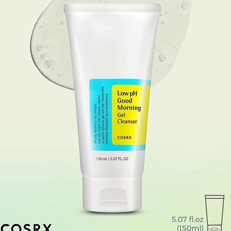 [COSRX] Sữa rửa mặt COSRX Low Ph Good Morning Gel Cleanser 150ml D