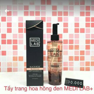 DẦU TẨY TRANG HOA HỒNG ĐEN MEDILAB