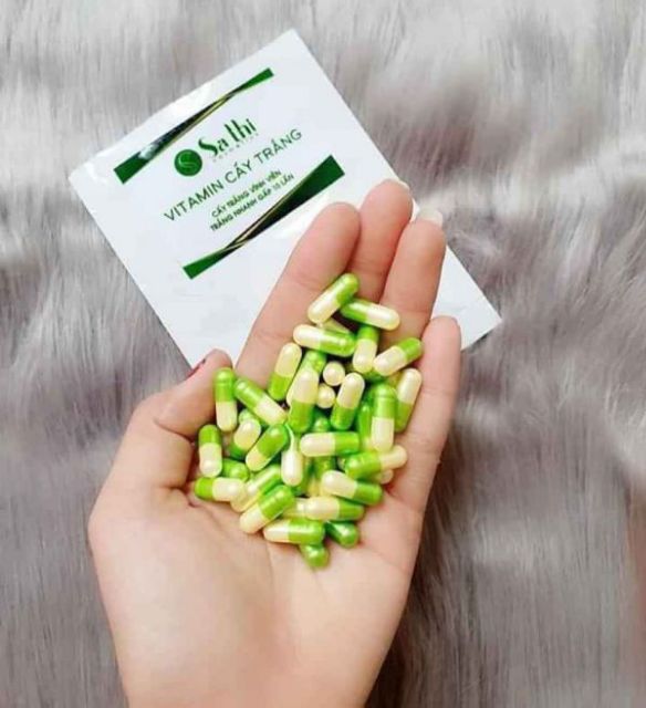 Combo Mask Ủ Body Và 20 Viên Vitamin Cấy Trắng Sa Thị | BigBuy360 - bigbuy360.vn