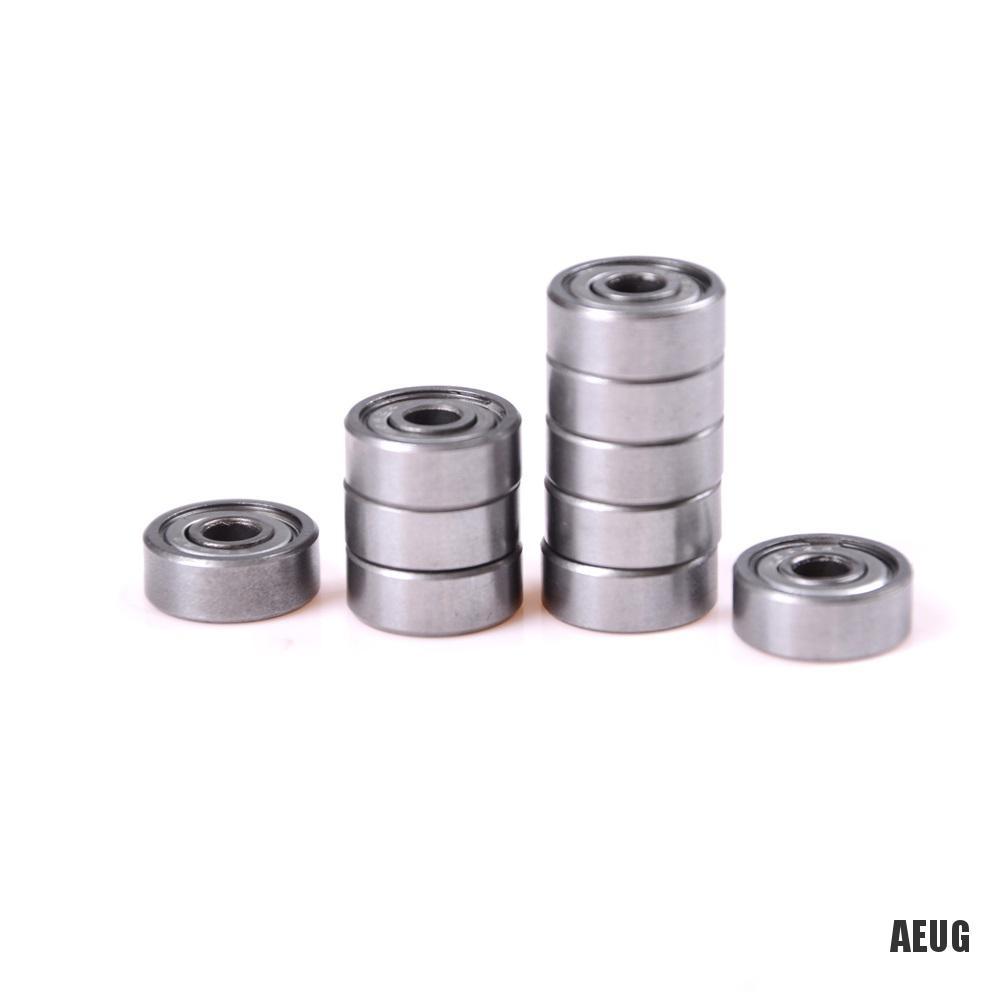 Bộ 10 Vòng Bi Bằng Kim Loại 606zz Kích Thước 6x17x6mm