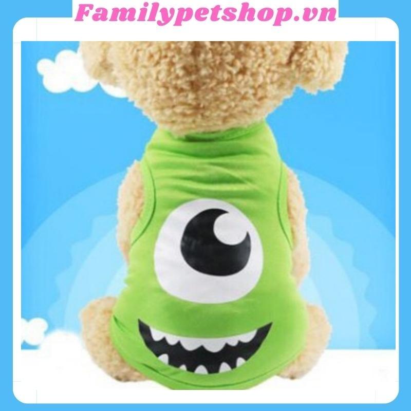 Áo cho chó mèo mẫu áo không tay nhiều màu sắc - familypetshop.vn