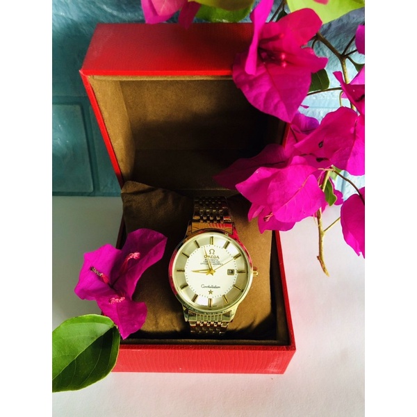 Đồng hồ nam Omega pin dây kim loại | BigBuy360 - bigbuy360.vn