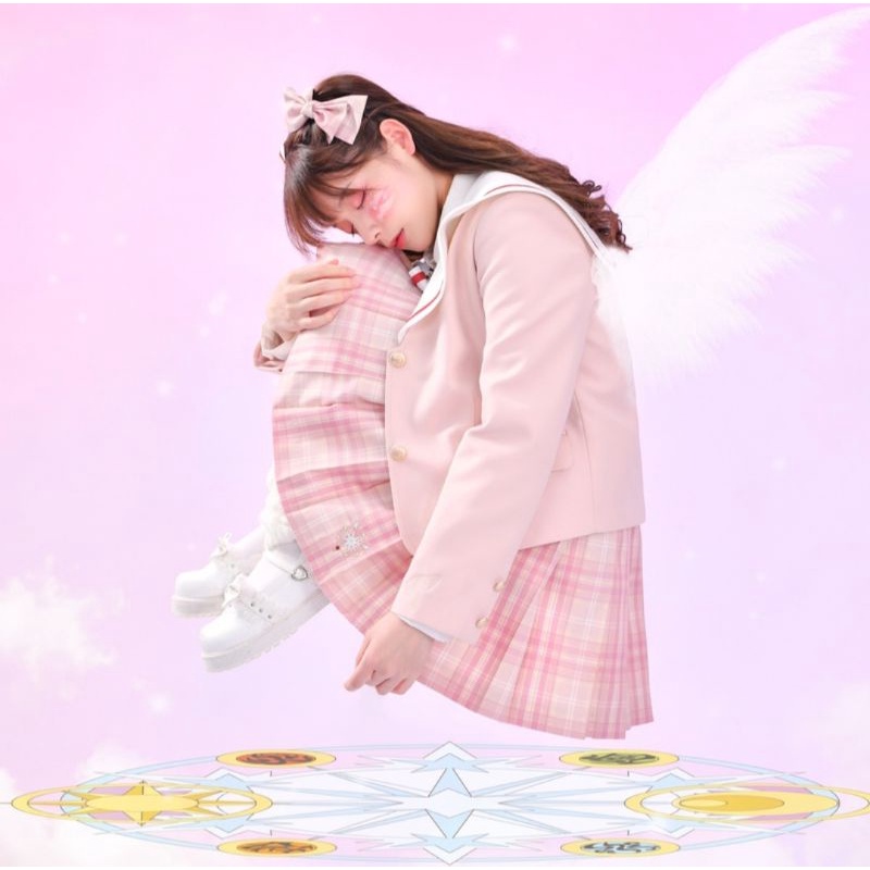 Váy JK Sakura có bling vàng phong cách JK DK hàng chính hãng