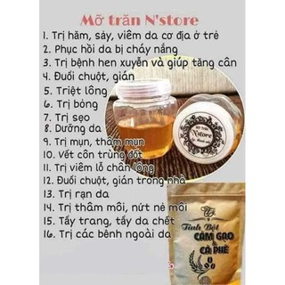 MỠ TRĂN TRỊ DẠN DA