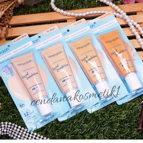 (Hàng Mới Về) Kem Nền Dạng Lỏng Làm Sáng Da Dung Tích 25ml Wardah
