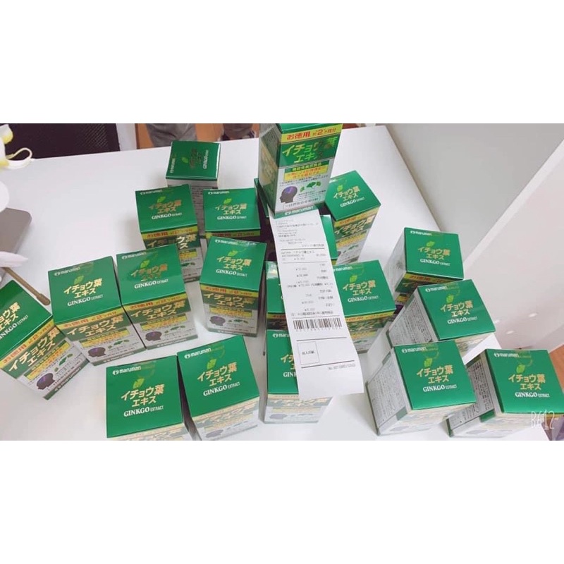 Viên uống bổ não Ginko tiền đình Maruman - Nhật Bản