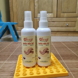 Rửa tay khô kháng khuẩn Cá nhân nano bạc tinh dầu quế ORENJI 100ML