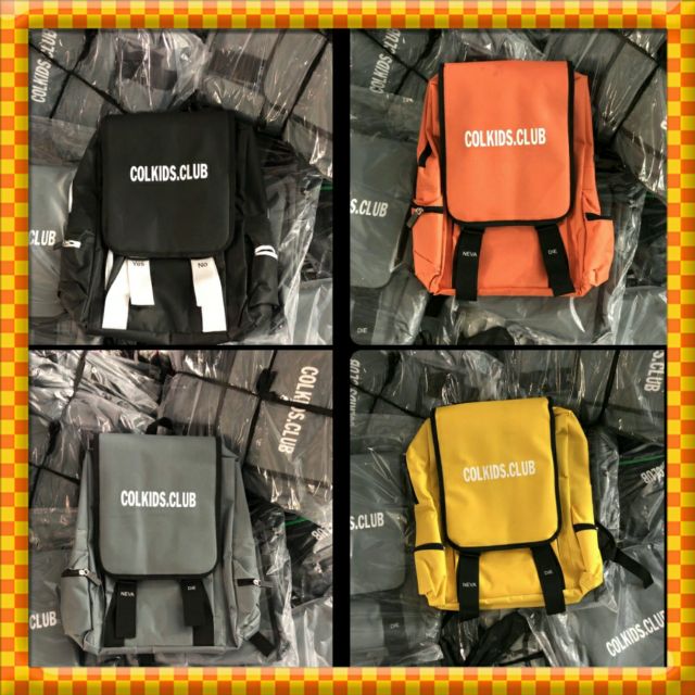 [Hình thật] balo checker colkids Unisex