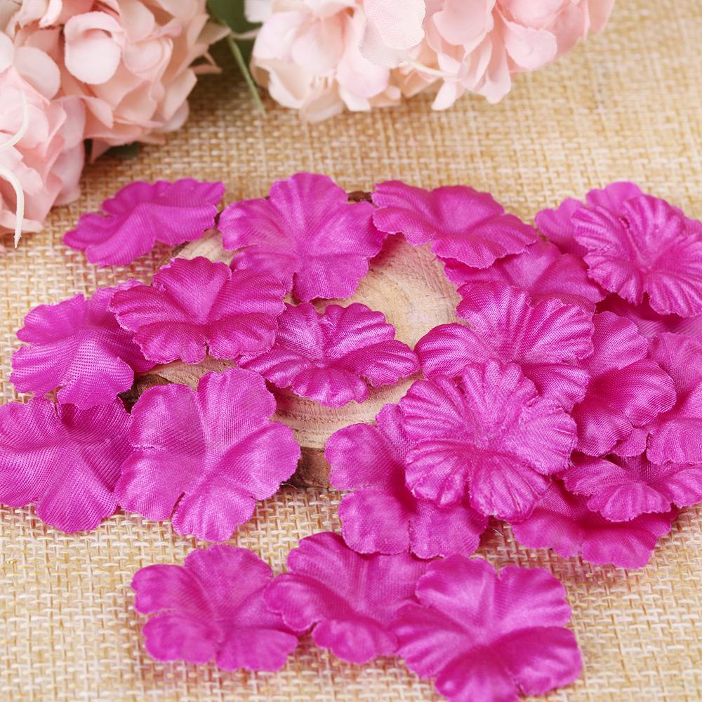 Set 100 Cánh Hoa Hồng Giả Bằng Lụa Dùng Trang Trí Xinh Xắn