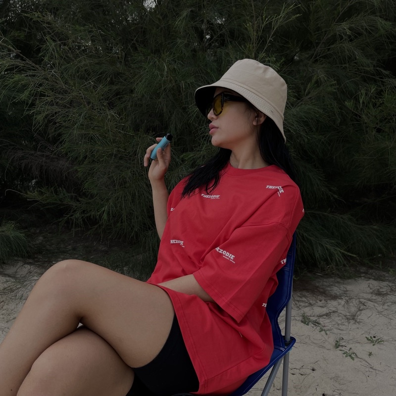 Basic Tee Red ( áo thun streetwear )