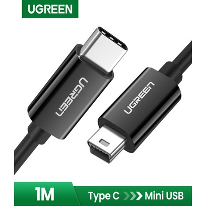 Cáp USB type C ra Mini USB Cao Cấp Ugreen 40418 50445 Chính Hãng US242 (dài 1met và 1,5met)