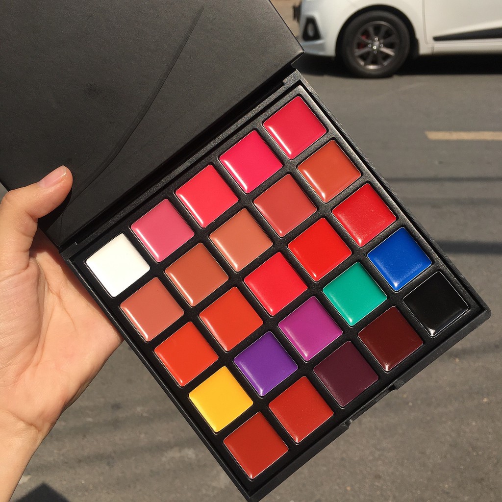 Bảng son 25 ô màu đa dạng