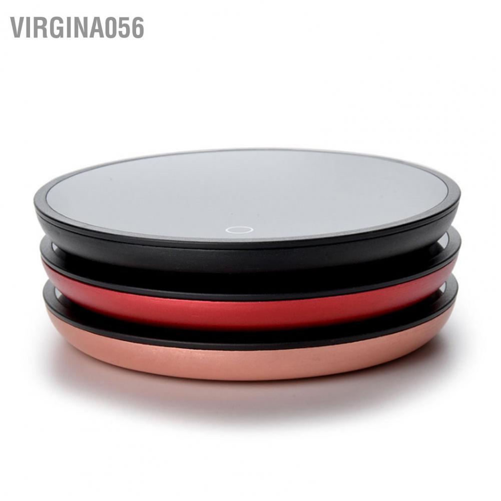 Virgina056 Electric Waterproof Touch Heating Cup Mat Warm Pad for Coffee Tea Milk