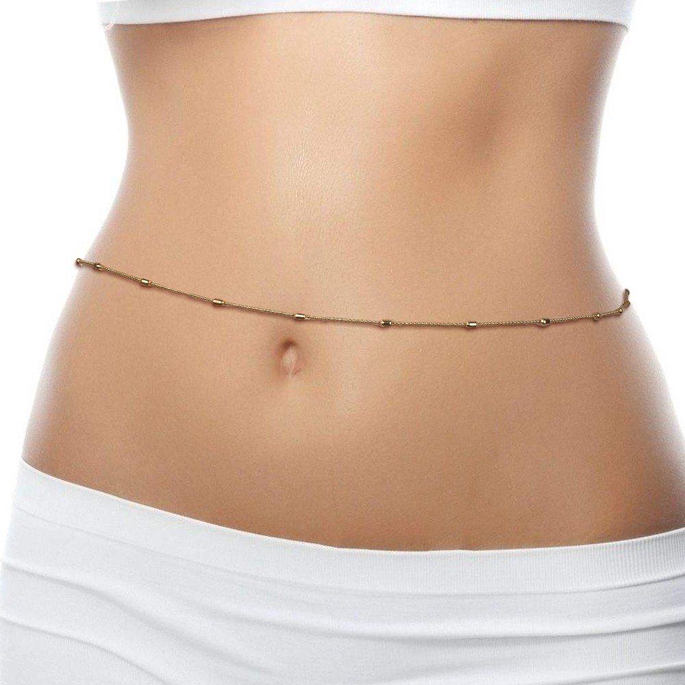 Dây chuỗi hạt đeo eo phụ kiện trang trí đi biển cho nữ