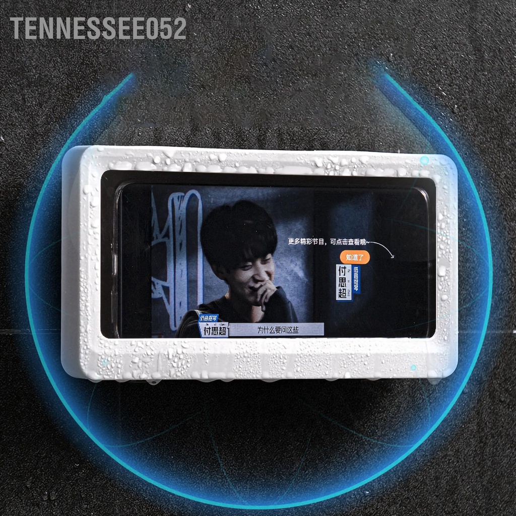 Giá Đỡ Điện Thoại 2 Tầng Gắn Tường Chống Sương Mù Không Thấm Nước Cho Phòng Tắm