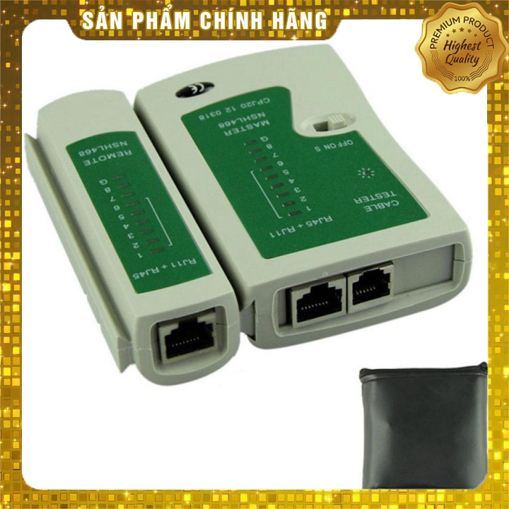 Hộp kiểm tra dây mạng (Xả Kho) Hộp Test Dây Mạng RJ45 _ RJ11 Đa Năng Dễ Sử Dụng Chính Hãng  Đảm Bảo Chất Lượng.TM1