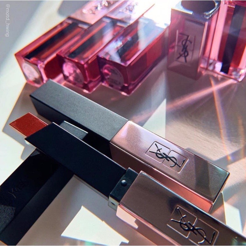 Son môi YSL Slim, YSL Rouge Pur Couture The Slim, Son YSL 203 204 207 213 214 vỏ vàng hồng