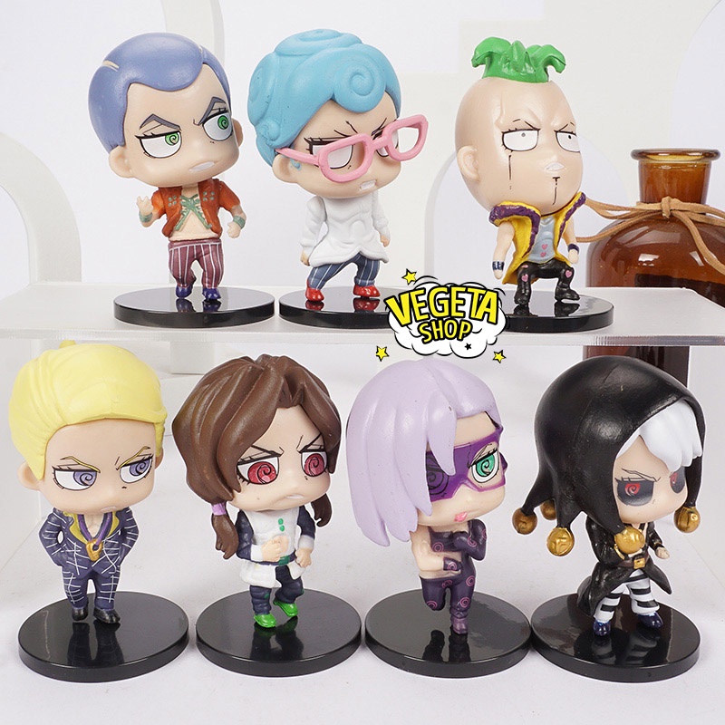 Mô hình JoJo's Bizarre Adventure - JoJo no Kimyou na Bouken - Iggy Muhammad Avdol Jean Pierre Polnareff Dio Brando Kujo