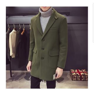 ÁO KHOÁC DẠ NAM DÁNG VỪA HÀN QUỐC
