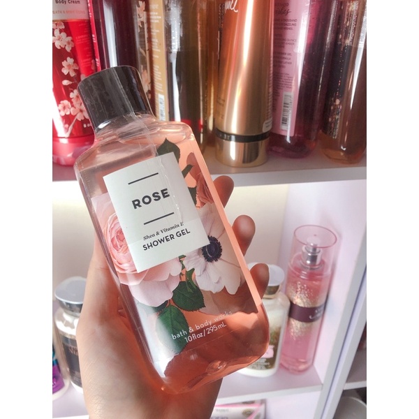 BỘ SẢN PHẨM ROSE- BATH BODY WORKS XỊT THƠM, DƯỠNG THỂ, SỮA TẮM