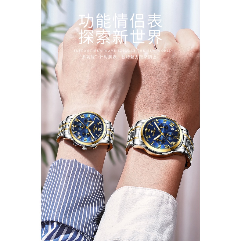 Đồng hồ nam chính hãng FNGEEN Giả Cơ, Hàng Đeo Lên Tay Rất Đẹp (MÃ: Fn21)