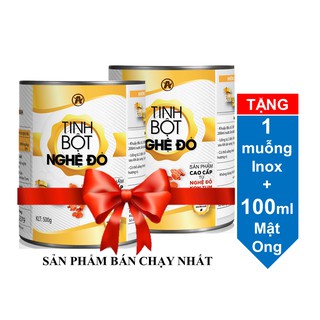 Combo 1kg Tinh Bột Nghệ Đỏ An Bình (Có Đầy Đủ Giấy Tờ Kiểm Nghiệm ATTP Và Chứng Nhận Của Viện)