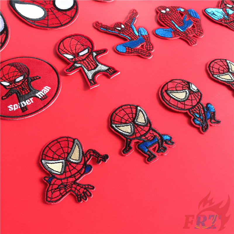 1 Sticker Ủi Thêu Hình Người Nhện Series 01