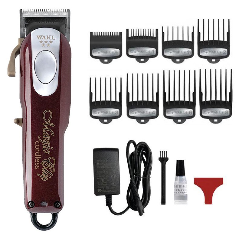 [Mã 273FMCG100K0 giảm 6% đơn 500K] Tông đơ cắt tóc cao cấp WAHL Magic Clip 8 cữ gá thép