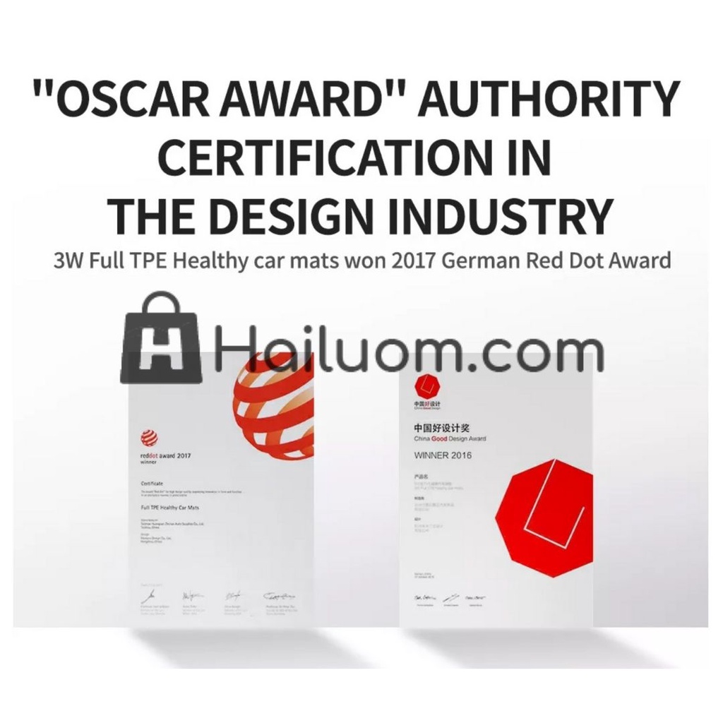 Thảm lót sàn ô tô Volvo XC60  - Thảm lót sàn ô tô 3W Nhựa TPE Đúc Khuôn Cao Cấp