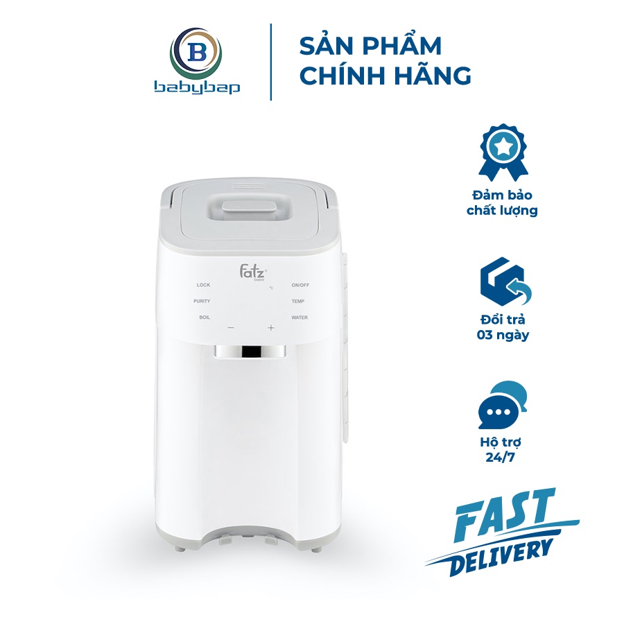 Bình đun và hâm nước pha sữa thông minh Fatzbaby - SMART 2 - FB3817TN