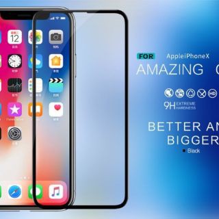 [CƯỜNG LỰC TỐT NHẤT] Kính cường lực Full màn  iPhone X hiệu Nillkin CP Max