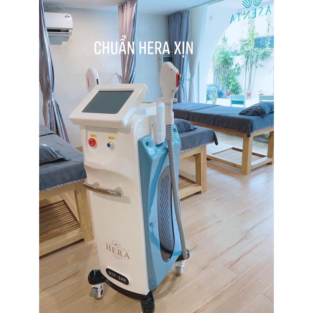 Máy Triệt lông Hera Triệt Lông Trẻ Hóa Chính Hãng 2in1 Hoặc Máy 2 Tay Chuyên Triệt Lông
