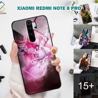 Ốp lưng kính Xiaomi Redmi Note 8 Pro in 3D hình tướng liên quân
