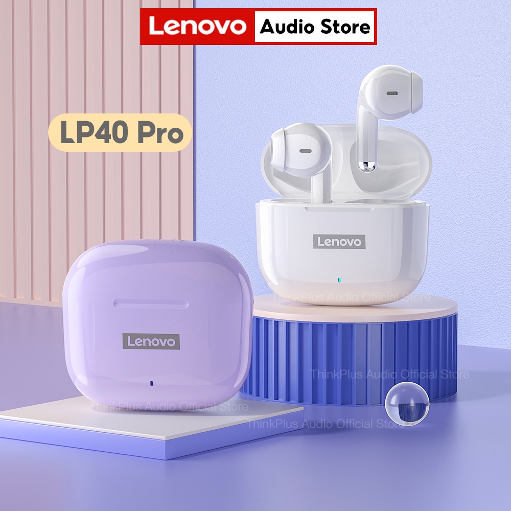 Tai Nghe Bluetooth Lenovo LP40 Pro Bluetooth 5.1 có chất lượng âm thanh tốt và tích hợp micro